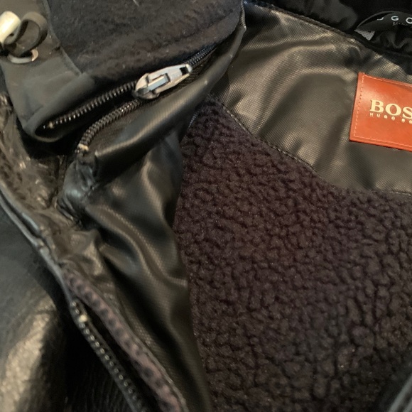 Hugo Boss Men's leather Fall jacket - Picture 14 of 14